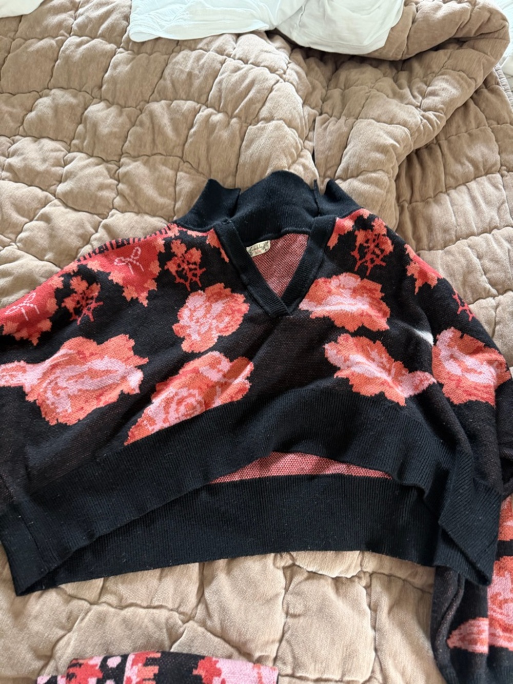 Free People sweater set so cozy
